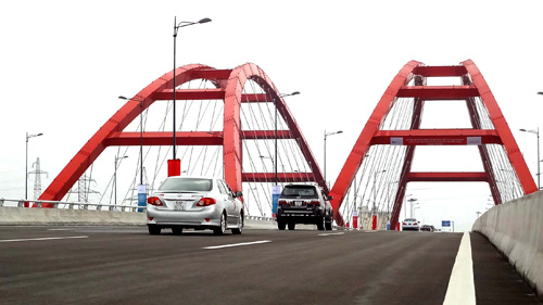 Ngắm vẻ đẹp cầu Bình Lợi ngày thông xe